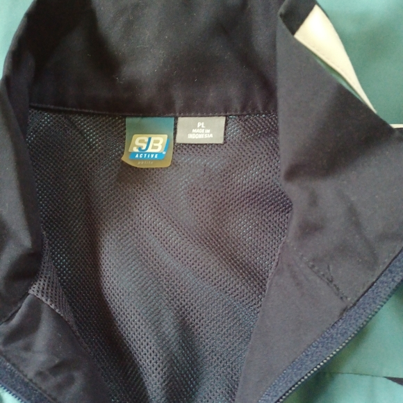 SJB active St John's Bay jogging/track suit  size PL blues/white - Picture 12 of 13